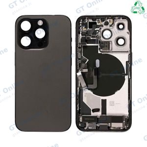 Coque de Réparation Complète Aftermarket (PIEC) Apple iPhone 14 Pro Max Noir Sidéral