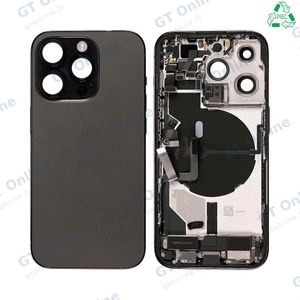 Coque de Réparation Complète Aftermarket (PIEC) Apple iPhone 14 Pro Max Noir Sidéral