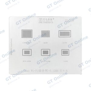 Pochoir Rebillage pour BGA MacBook AMAOE MAC8