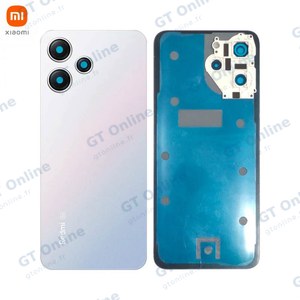 Cache Arrière Original Xiaomi Redmi 12 5G 1610111001205C Moonstone Silver