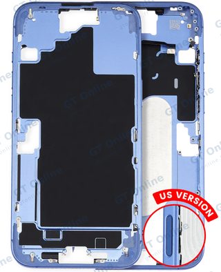Châssis pour Apple iPhone 16 Plus (version US, origine d'occasion — grade A, Ultramarine)