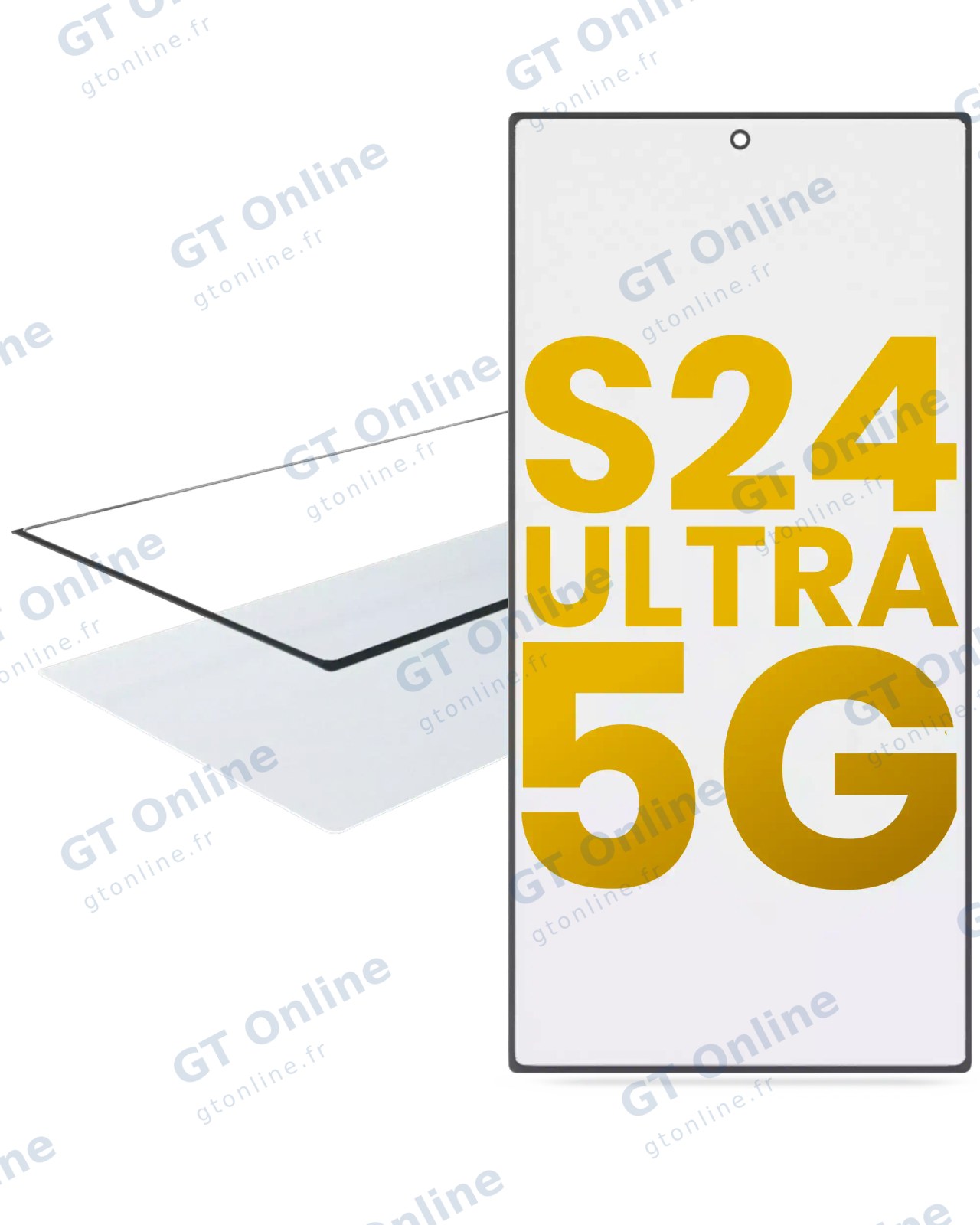Vitre d’écran avec OCA pour Samsung Galaxy S24 Ultra 5G