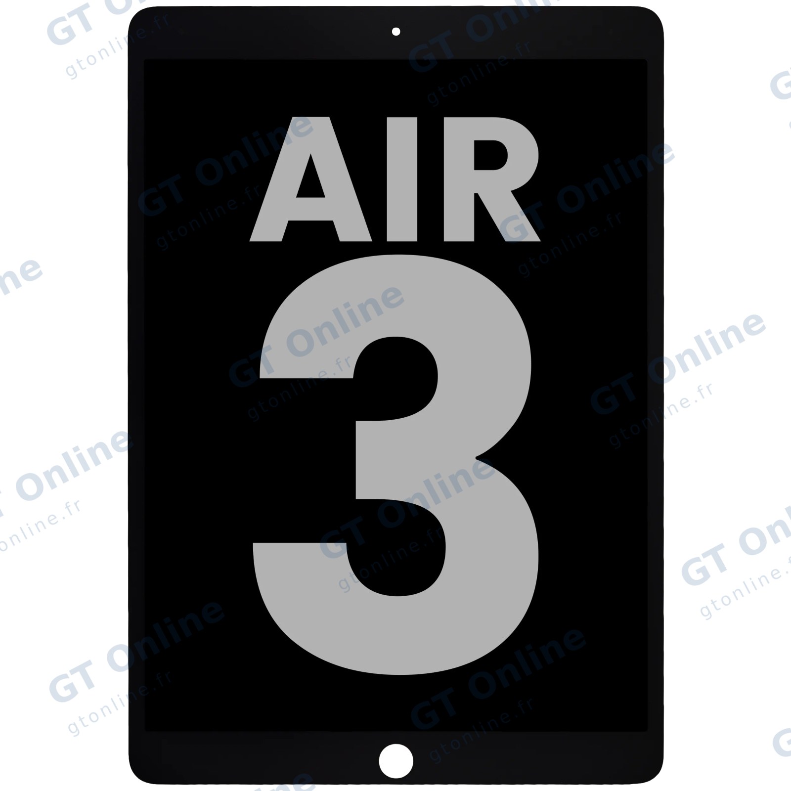 Écran pour Apple iPad Air 3 (origine d'occasion, noir)