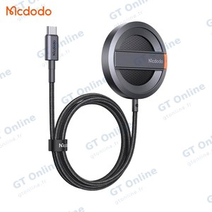 Chargeur à Induction Mcdodo CH-5500 15W pour iPhone (avec Support Pliable) Noir