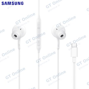 Écouteurs Filaires USB-C Samsung GP-OAU021AMDWW AKG Earphones IC100BW Bulk Blanc