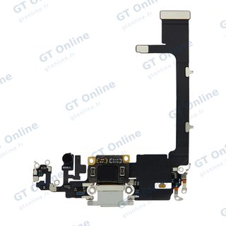 Dock de charge pour Apple iPhone 11 Pro (origine d'occasion, argent)