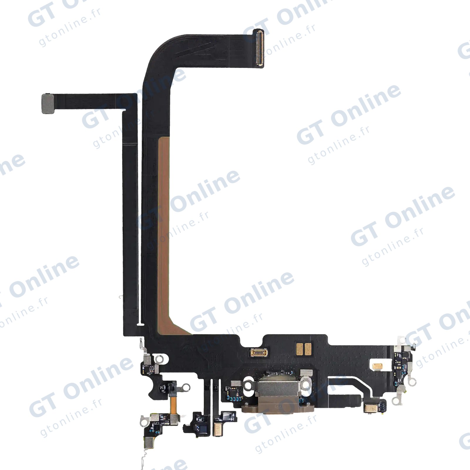 Dock de charge pour Apple iPhone 13 Pro Max (origine d'occasion, or)