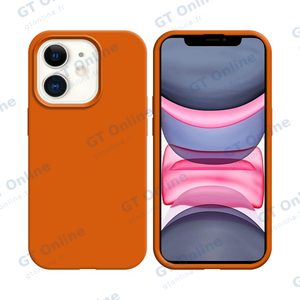 Coque Silicone Compatible pour Apple iPhone 11 (#13) Orange