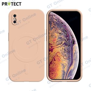 Coque de Protection IZ001 PROTECT pour Apple iPhone X/iPhone XS MagSafe Rose