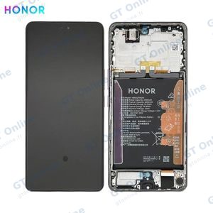 Bloc Écran Complet avec Châssis et Batterie Original Honor Magic 7 Lite 5G 0235AMQR Titanium Purple