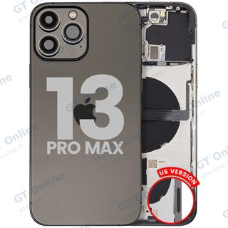 Châssis pour Apple iPhone 13 Pro Max (version US, origine d'occasion — grade B, graphite)