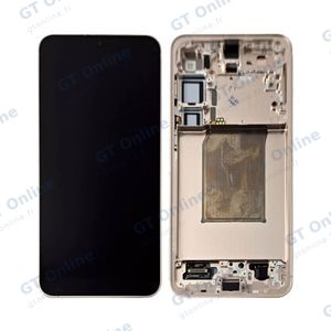 Écran Tactile Soft Oled avec Châssis Samsung Galaxy S25 Plus S936 Rose Gold