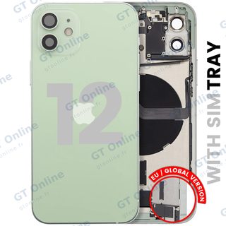 Châssis pour Apple iPhone 12 (version EU, origine d'occasion — grade A, vert)