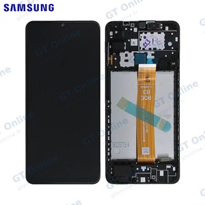 Écran Tactile Original Samsung Galaxy A12 Nacho A127 GH82-26485A GH82-26486A Noir