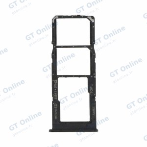 Tiroir Sim Premium Samsung Galaxy A02 A022F Noir