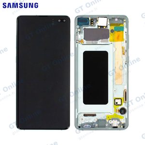 Écran Tactile Original Samsung Galaxy S10 Plus G975 GH82-18834E GH82-18849E GH82-18857E Vert Prisme