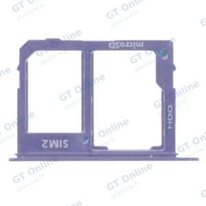 Tiroir Sim Premium Samsung Galaxy A6 2018 A600/Galaxy A6 Plus A605 Violet