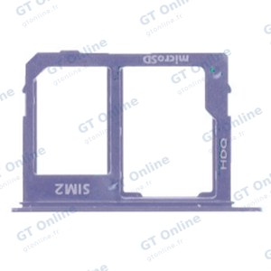 Tiroir Sim Premium Samsung Galaxy A6 2018 A600/Galaxy A6 Plus A605 Violet