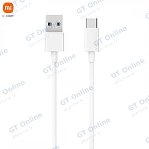 Câble Data USB vers USB-C Xiaomi 450100001S4S 60W 1m Bulk Blanc
