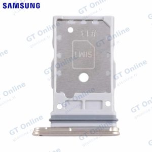 Tiroir SIM Original Samsung Galaxy S24 5G S921/Galaxy S24 Plus 5G S926 GH98-48906D Crème