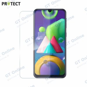 Verre Trempé Classique PROTECT pour Samsung Galaxy M21 M215 Transparent