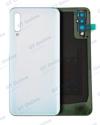 Vitre arrière pour Samsung Galaxy A50 (A505 / 2019) (Generic, blanc)