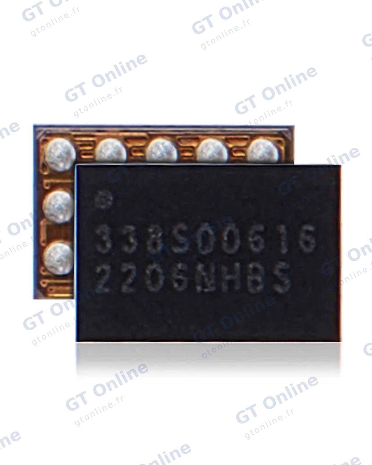 Pièce à microsouder pour Apple iPhone 12 Series / 13 Series / 14 Series / 15 Series / 16 Series (338S00616)