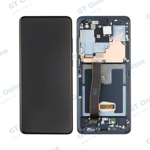 Écran Tactile Oled avec Châssis Samsung Galaxy S20 Ultra G988 Noir Cosmique