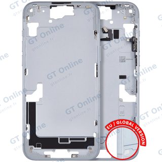 Châssis pour Apple iPhone 15 Plus (version EU, origine d'occasion — grade A, bleu)