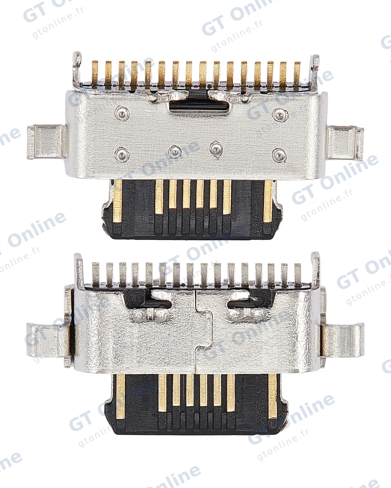Connecteur de charge nu à souder pour Motorola Moto G50 (XT2137 / 2021) (soudure requise, lot de 10)