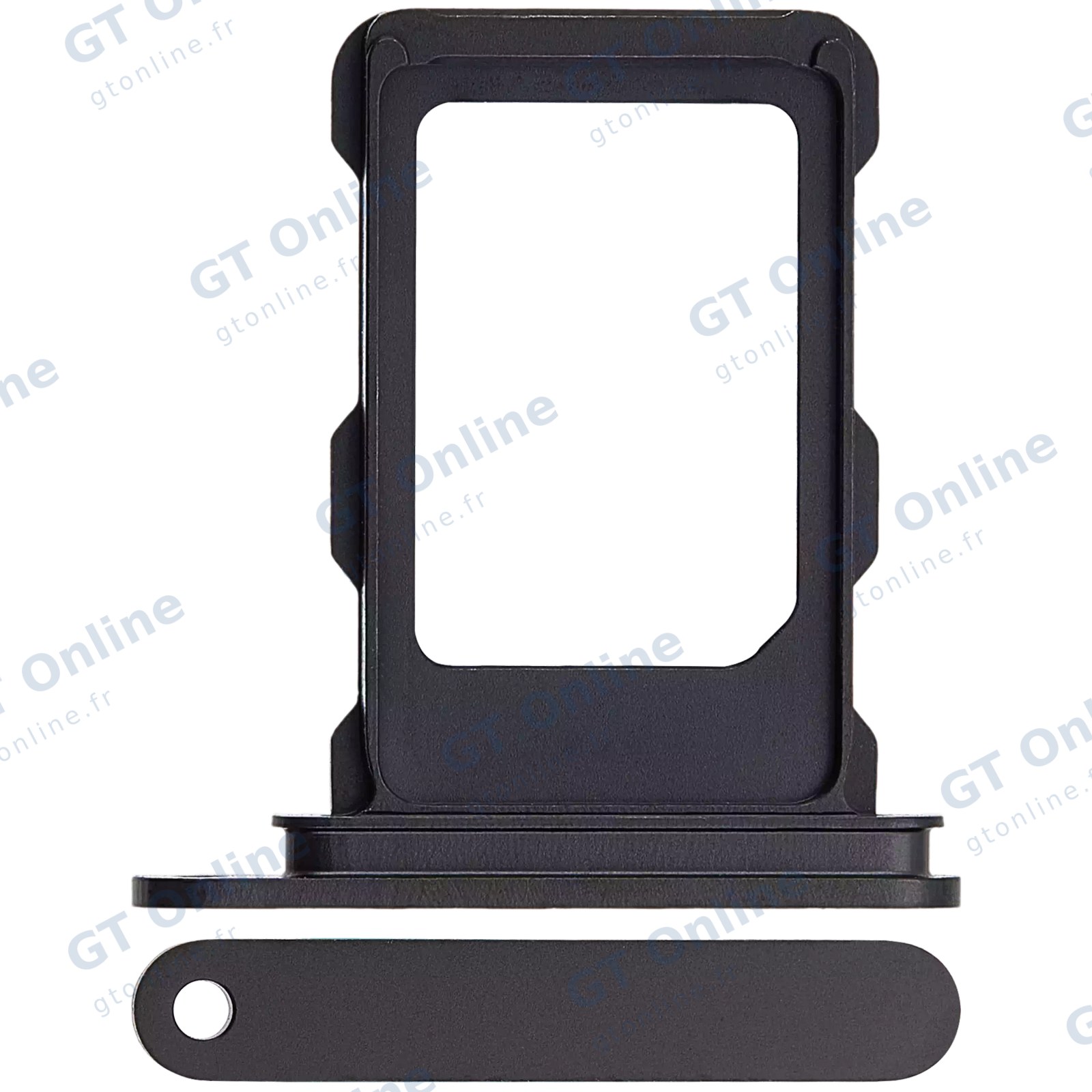 Tiroir SIM pour Apple iPhone 16 Pro / 16 Pro Max (Black Titanium)