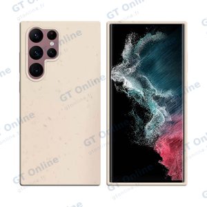 Coque Bambou Biodégradable PROTECT pour Samsung Galaxy S22 Ultra S908 (#3) Rose