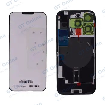 Vitre arrière avec MagSafe, NFC et nappe flash pour Apple IPhone 16 Pro (origine, titane naturel)