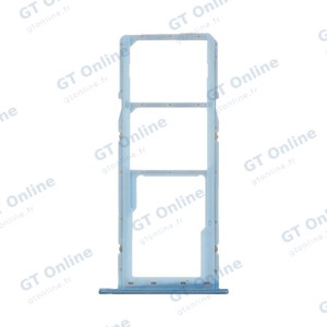 Tiroir Sim Premium Samsung Galaxy A01 A015 Bleu