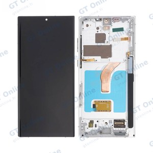 Écran Tactile Oled avec Châssis Samsung Galaxy S22 Ultra S908 Blanc