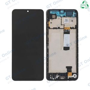 Écran Tactile Original Pulled avec Châssis (PIEC) Xiaomi Redmi A5 4G/Poco C71 (LONG FLEX) Noir
