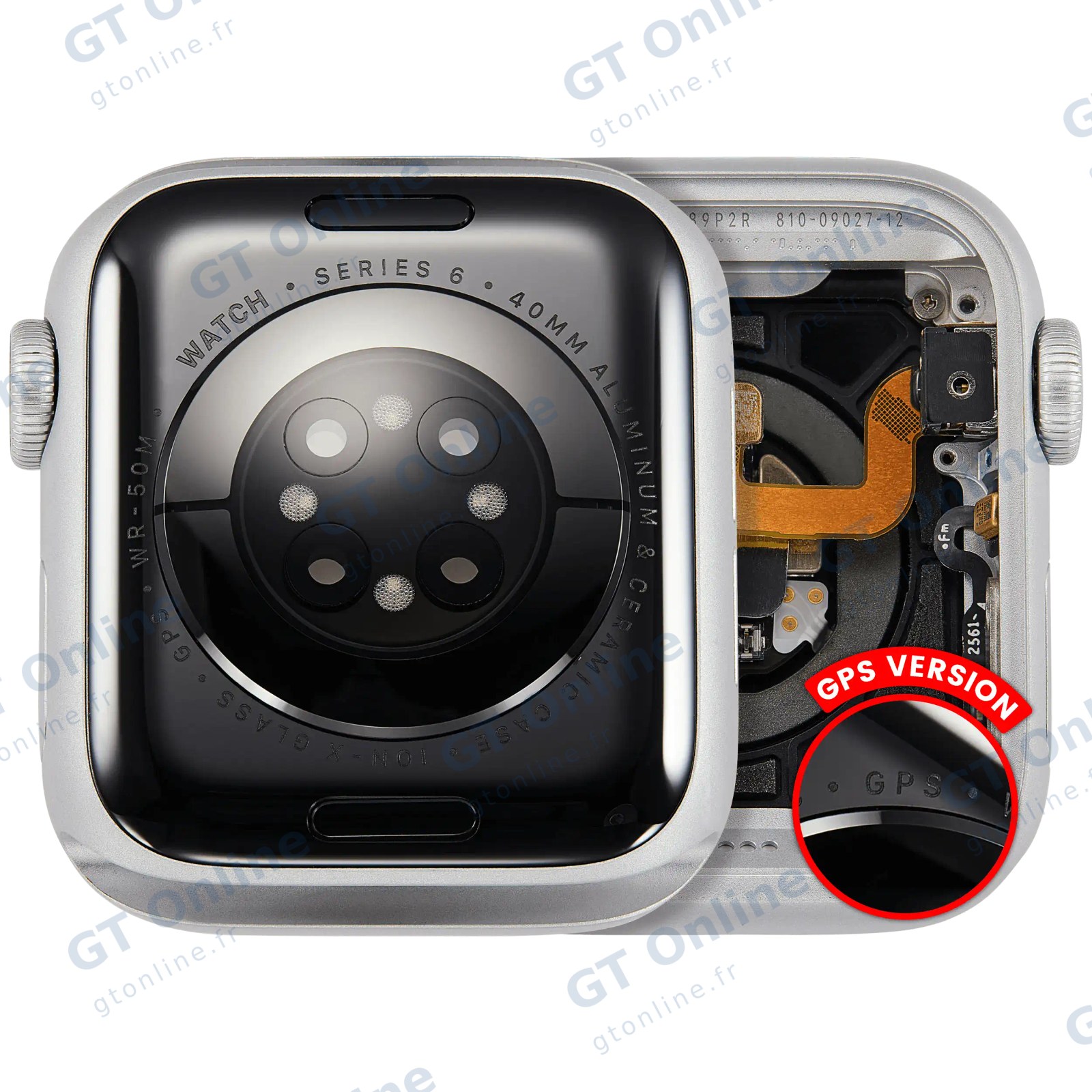 Châssis pour Apple Watch Series 6 (40MM) (origine d'occasion — grade A, version GPS, Aluminum / Silver)