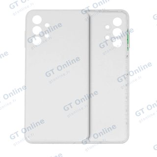 Vitre arrière pour Samsung Galaxy A13 4G (A135 / 2022) (pack service origine, blanc)