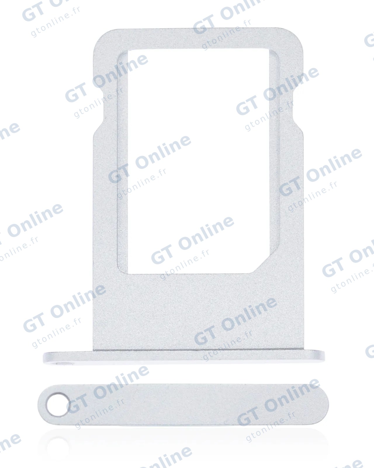 Tiroir SIM pour Apple iPhone 5 (argent)
