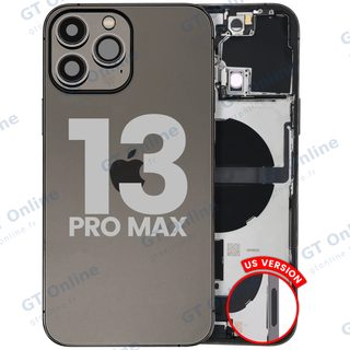 Châssis pour Apple iPhone 13 Pro Max (version US, origine d'occasion — grade A, graphite)