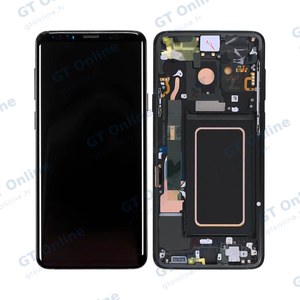 Écran Tactile Soft Oled avec Châssis Samsung Galaxy S9 Plus G965 Noir