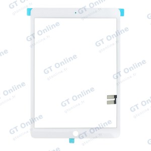 Tactile Apple iPad 7/iPad 8 A2197/A2198/A2200/A2270/A2428/A2429/A2430/A2602/A2604/A2603 Blanc