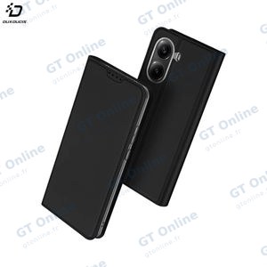Housse de Protection Skin Pro Dux Ducis pour Poco X7 Pro 5G Noir