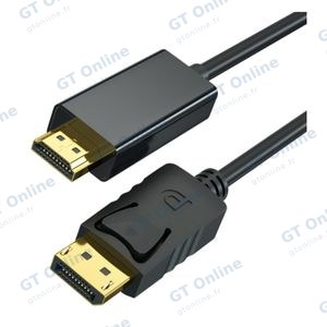 Câble DisplayPort Mâle vers HDMI Mâle - 1,8m