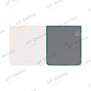 Cache Arrière Premium Samsung Galaxy Z Flip 3 5G F711 (Inférieur) Blanc