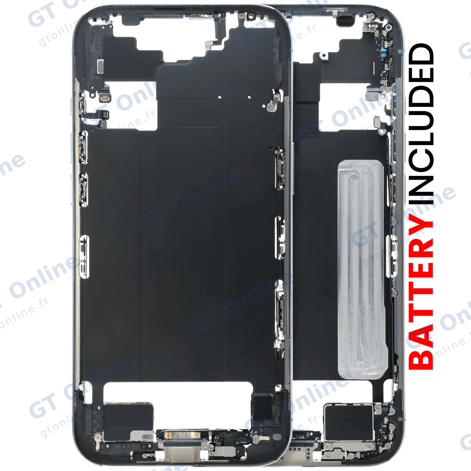 Châssis pour Apple iPhone Air (origine, US / CA Version, bleu ciel)