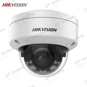 Caméra de Surveillance avec IA Hikvision DS-2CD2187G2H-LISU (4mm) Dome 8MP Smart Hybrid Light, ColorVu & AcuSense Blanc