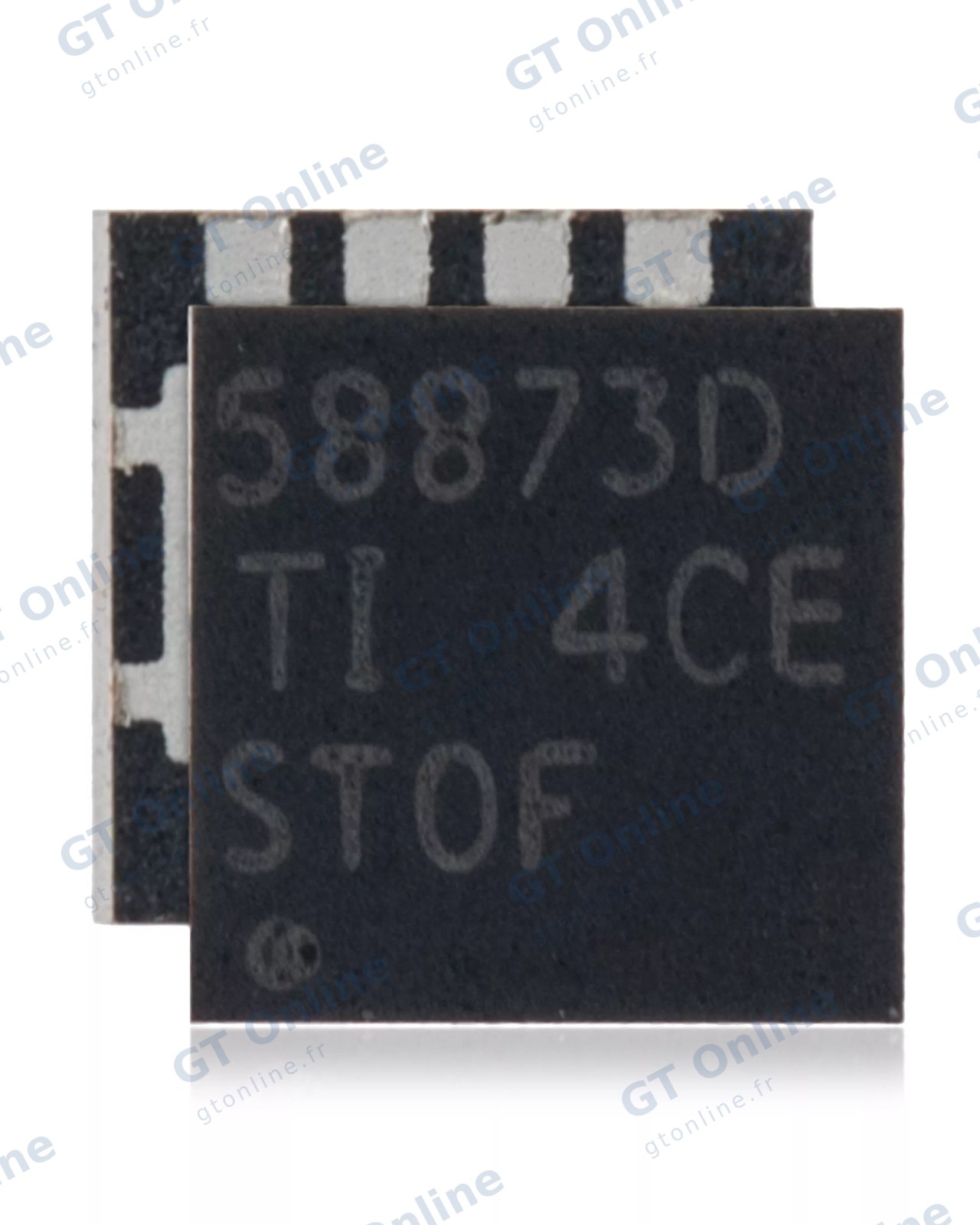 Paire de MOSFET de puissance NexFET pour convertisseur abaisseur synchrone pour Apple MacBooks (CSD58873Q3D / CSD58873D / 58873D: QFN-8 Pin)