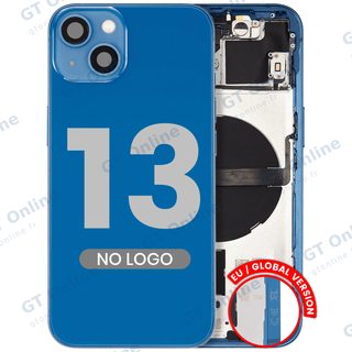 Châssis pour Apple iPhone 13 (version EU, compatible premium, bleu)