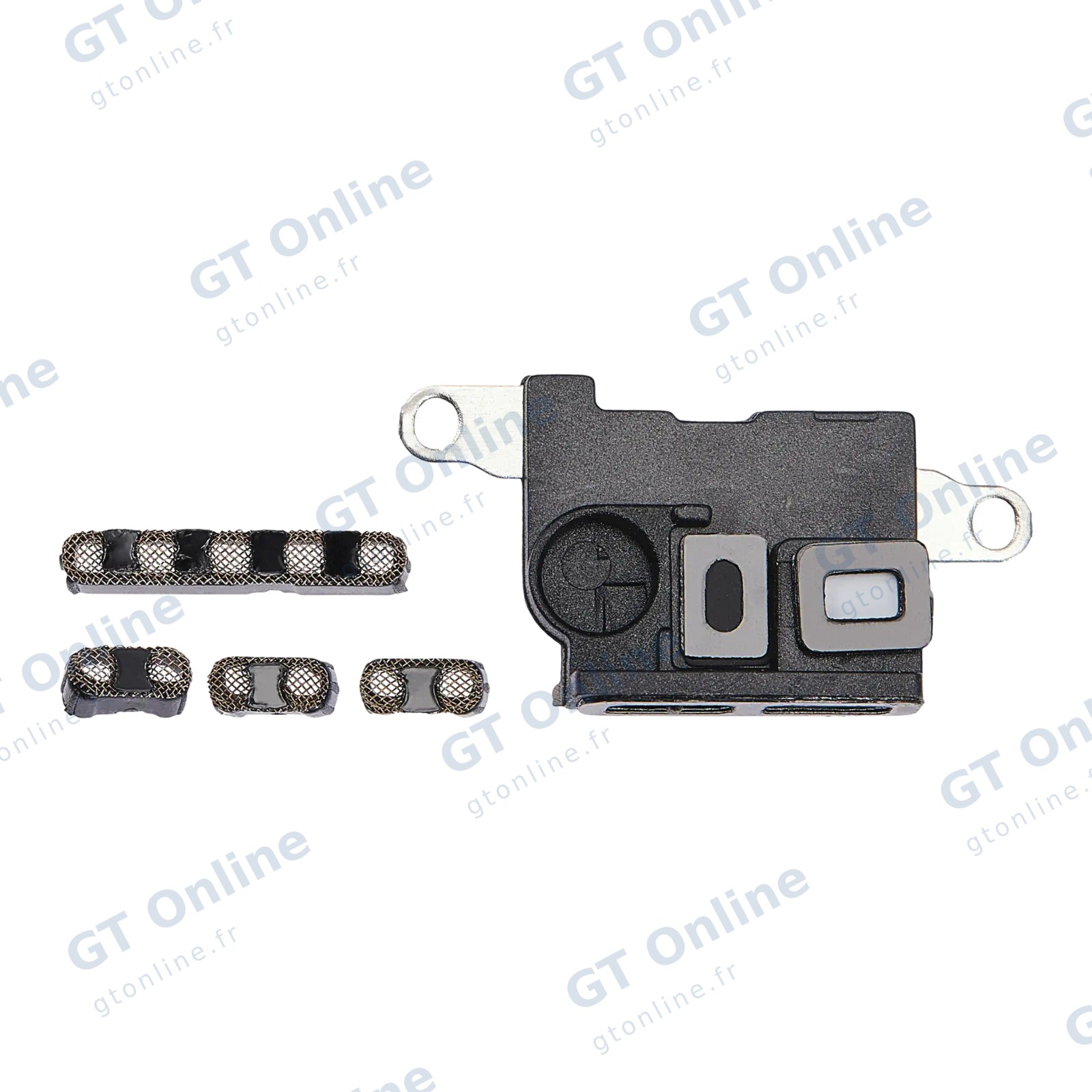 Grille de haut-parleur / micro pour Apple iPhone 11 Pro Max (or, lot de 10)